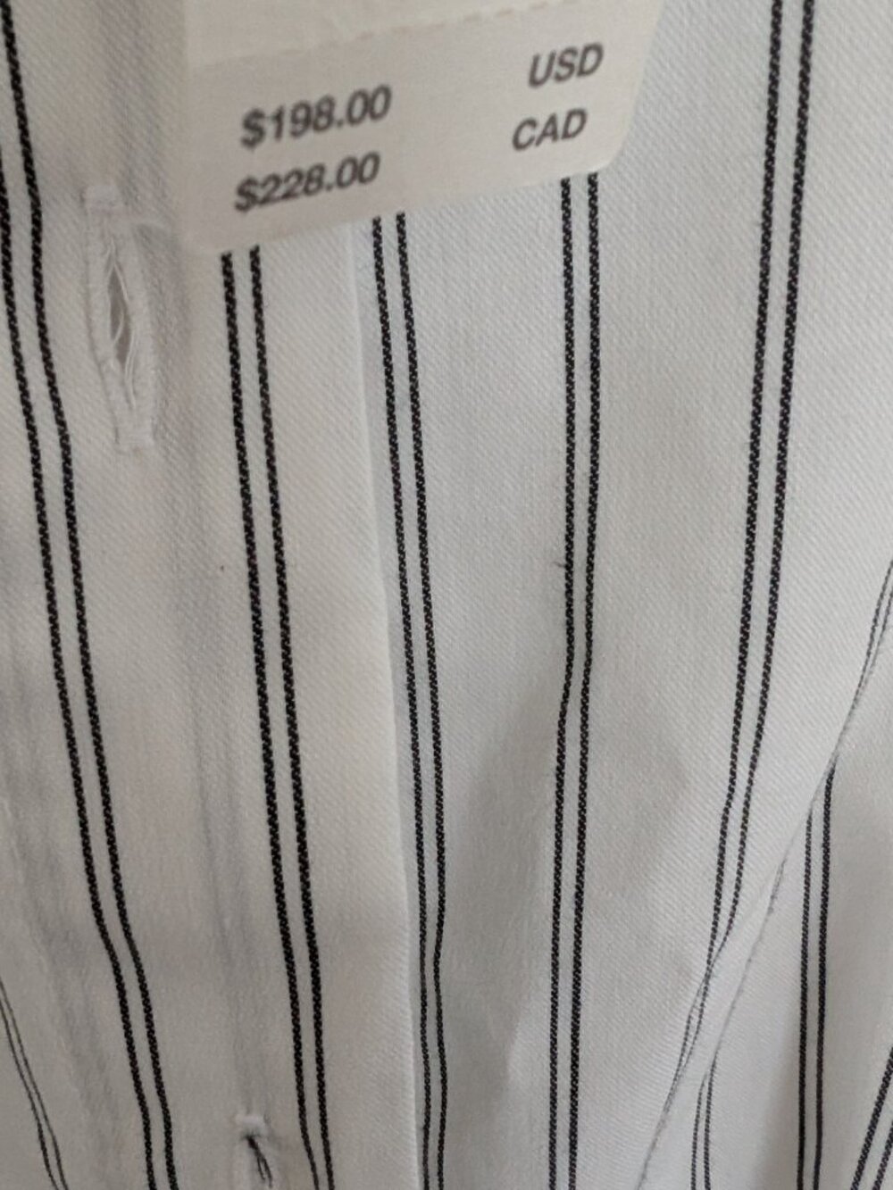 BNWT - Anthropologie Striped Maxi Dress with Belt - Picture 4 of 5
